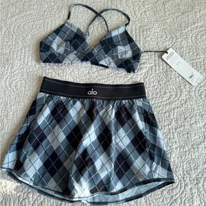 Alo tenis skirt set